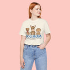 Dog Mom Tee — "Dog Mom: It Is Not A Hobby, It Is A Lifestyle" Cute Puppy Graphic T‑Shirt