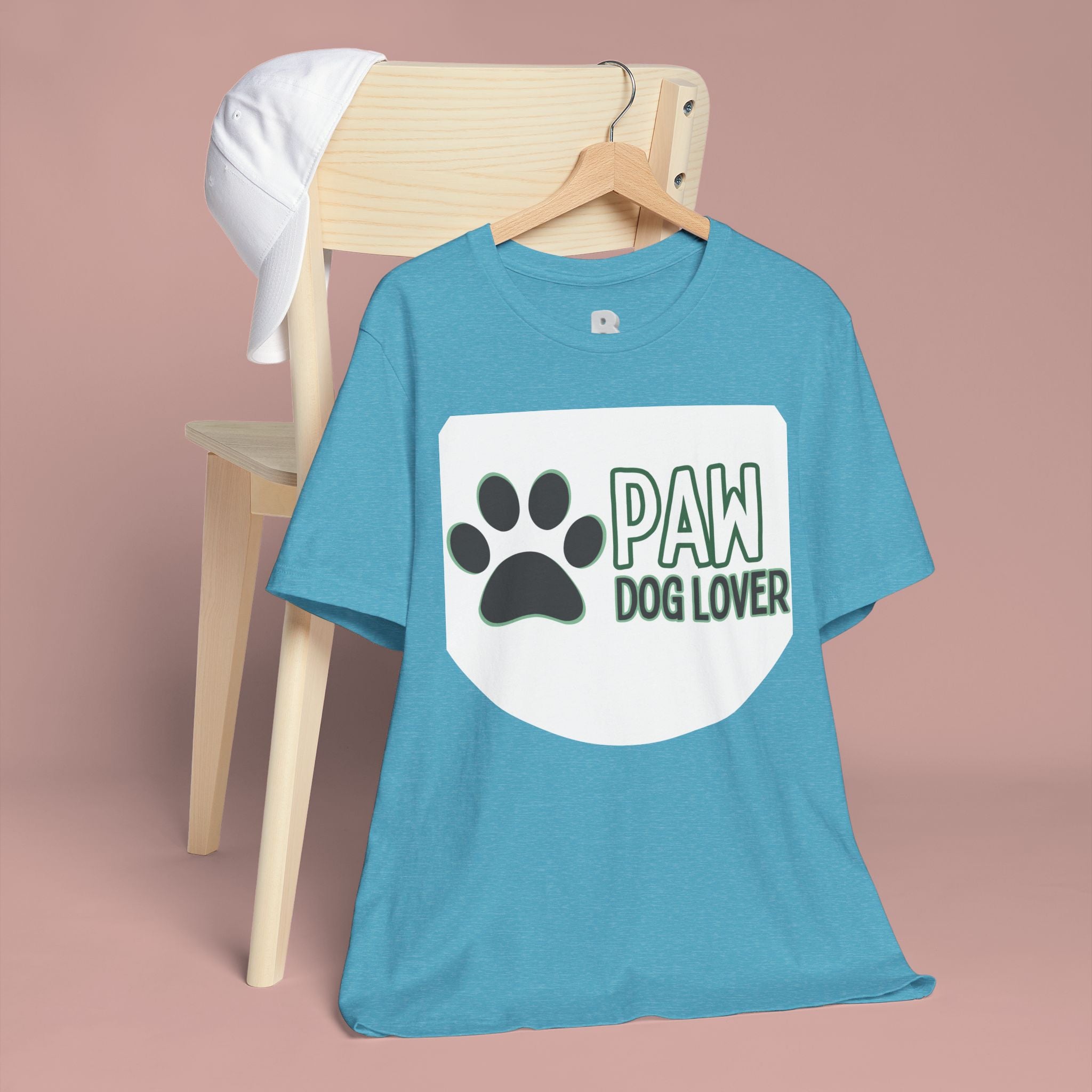 Paw Dog Lover T-Shirt — Cute Paw Print Tee for Dog Owners