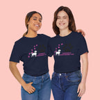 Dog Pawprint T-Shirt — "Pawprints Everywhere I Go" Cute Pet Lover Tee