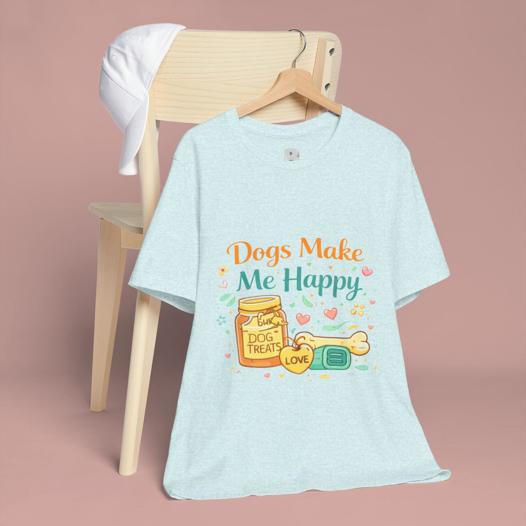 Dogs Make Me Happy T-Shirt