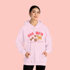 Dog Mom Hoodie – Cute Dog Paw & Bone Graphic Sweatshirt