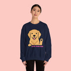 Golden Retriever "Love Your Dog Everyday" Sweatshirt - Cute Pet Lover Crewneck