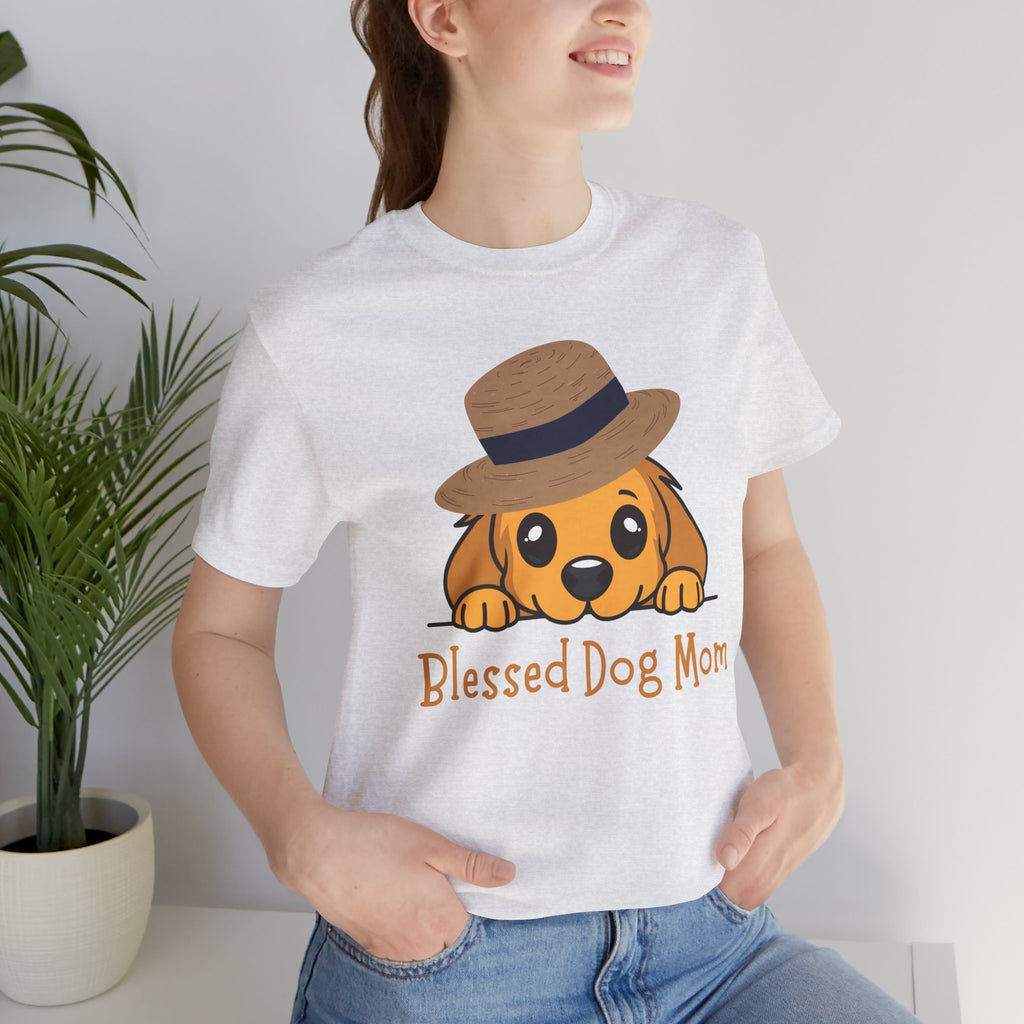 Blessed Dog Mom T-Shirt — Cute Puppy Graphic Tee for Dog Lovers