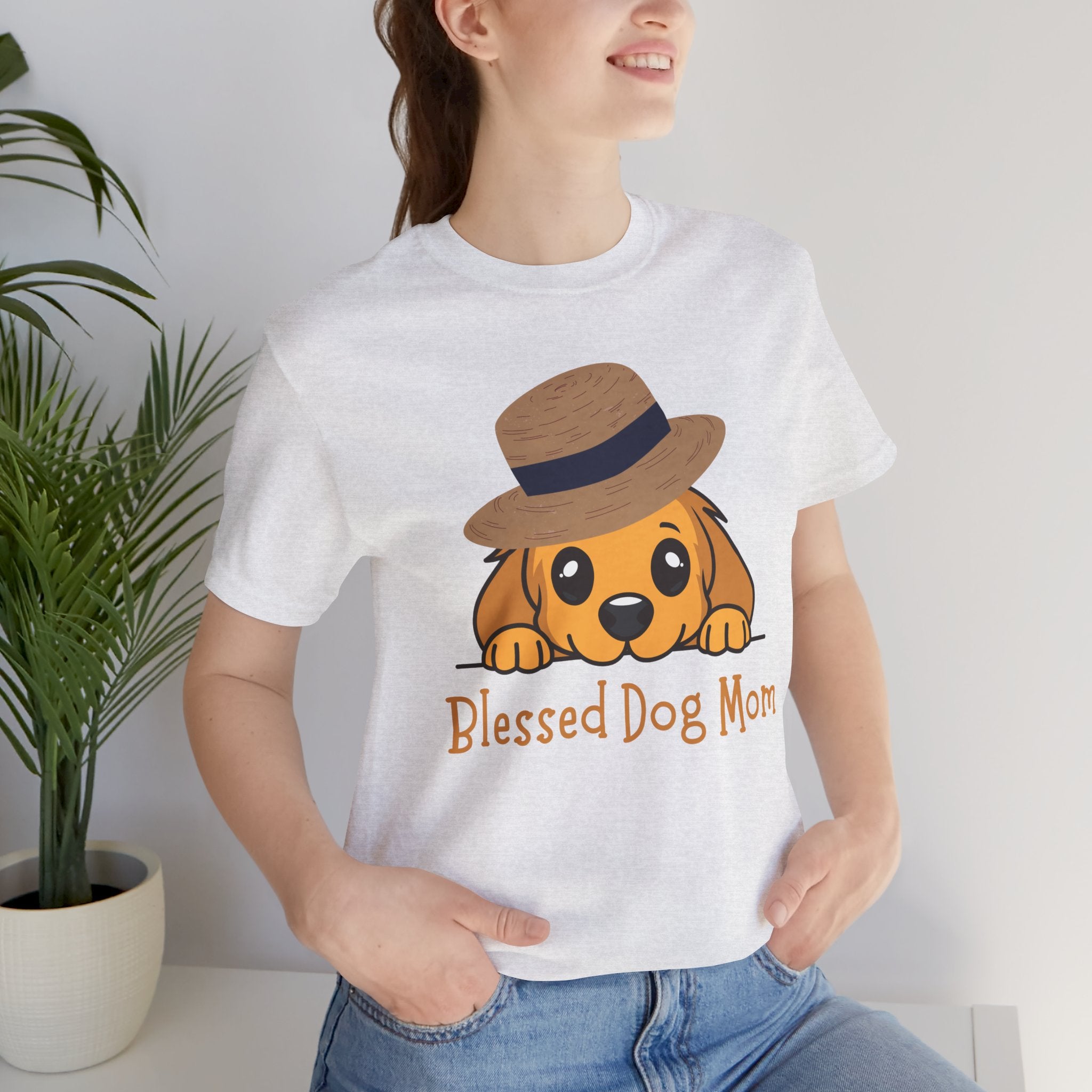 Blessed Dog Mom T-Shirt — Cute Puppy Graphic Tee for Dog Lovers