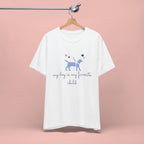 Dog Lover T‑Shirt — "My Dog Is My Favorite Child" Cute Puppy Graphic Tee