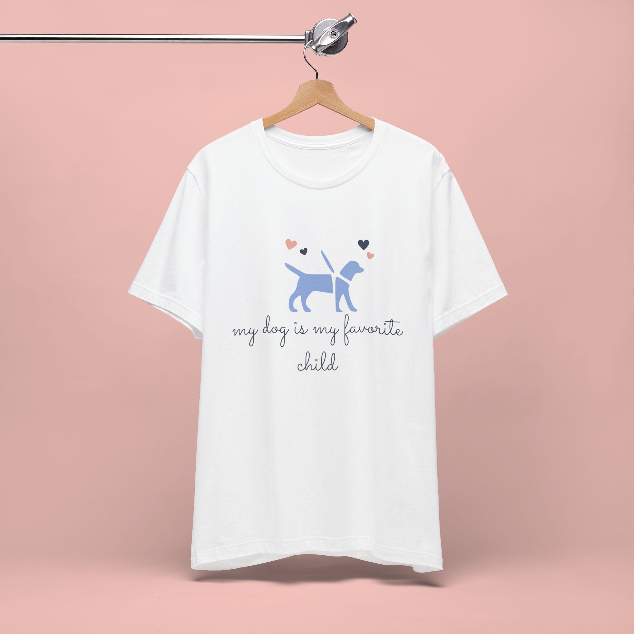 Dog Lover T‑Shirt — "My Dog Is My Favorite Child" Cute Puppy Graphic Tee