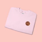 Proud Dog Mom Crewneck Sweatshirt — “No Kids, No Problem” Graphic