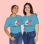 Marry the Man Dog Lover T-Shirt — Cute Couple & Pet Graphic Tee