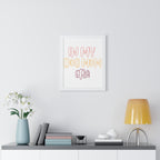 Framed Poster — "In My Dog Mom Era" Wall Art for Pet Lovers