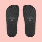 Sandals — 'Dog Mama' White Removable-Strap Slide Sandals