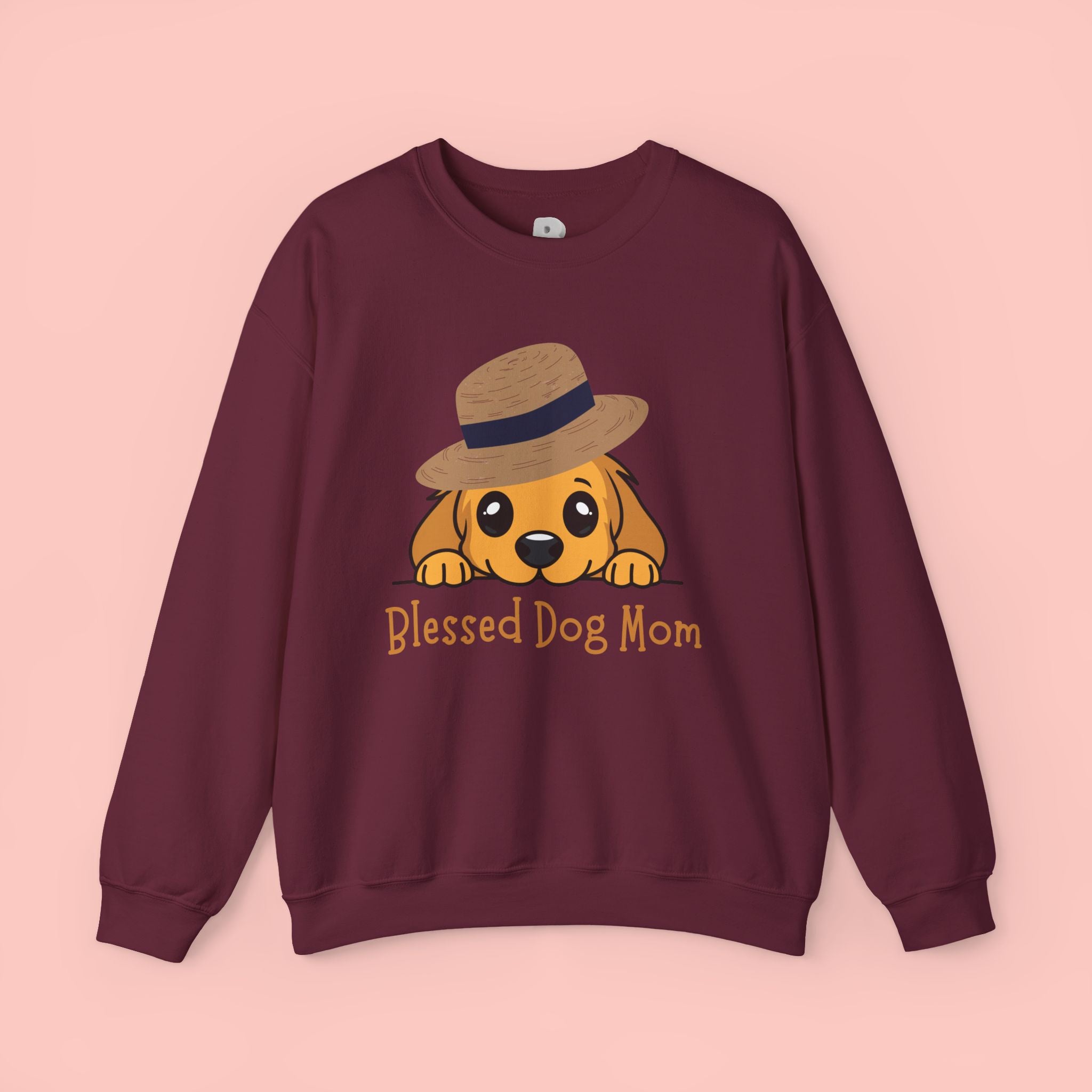Blessed Dog Mom Sweatshirt — Cute Puppy Mom Crewneck