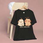 Just Chilling Dog T-Shirt — Cute Me & My Dog Matching Tee