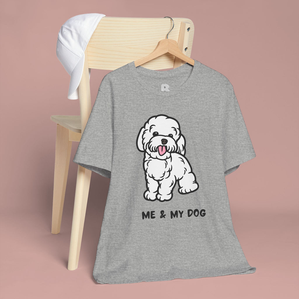 Me & My Dog T-Shirt — Cute Cartoon Puppy Tee for Dog Lovers