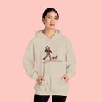 Dog Walk Hoodie — "Walk With Your Dog" Cozy Pet Lover Sweatshirt