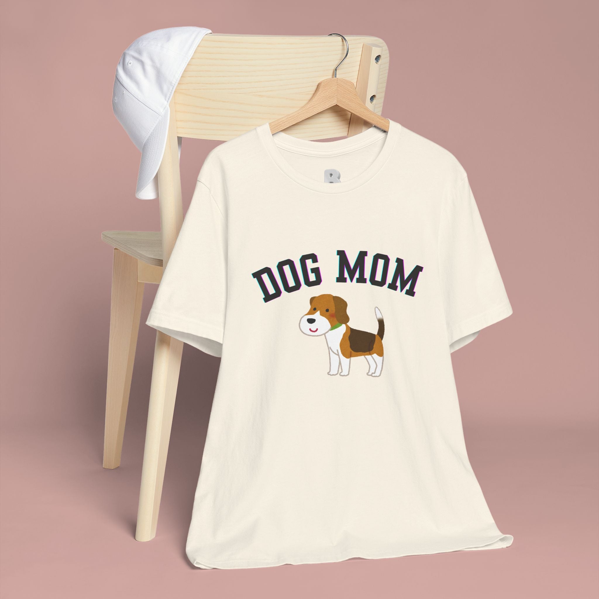 Dog Mom T-Shirt — Cute Beagle Graphic Tee for Dog Lovers