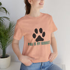 Paw Is My Favourite T‑Shirt — Dog Lover Paw Print Tee