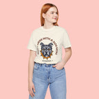 Dog Mom Tee — “Don't Mess With a Dog Mom” Graphic T‑Shirt