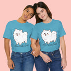 Cute Fluffy Pomeranian Tee — "Mom's Cute Child" Dog T-Shirt