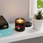 Dog Mom Soy Candle — Amber Jar Scented Candle for Pet Lovers