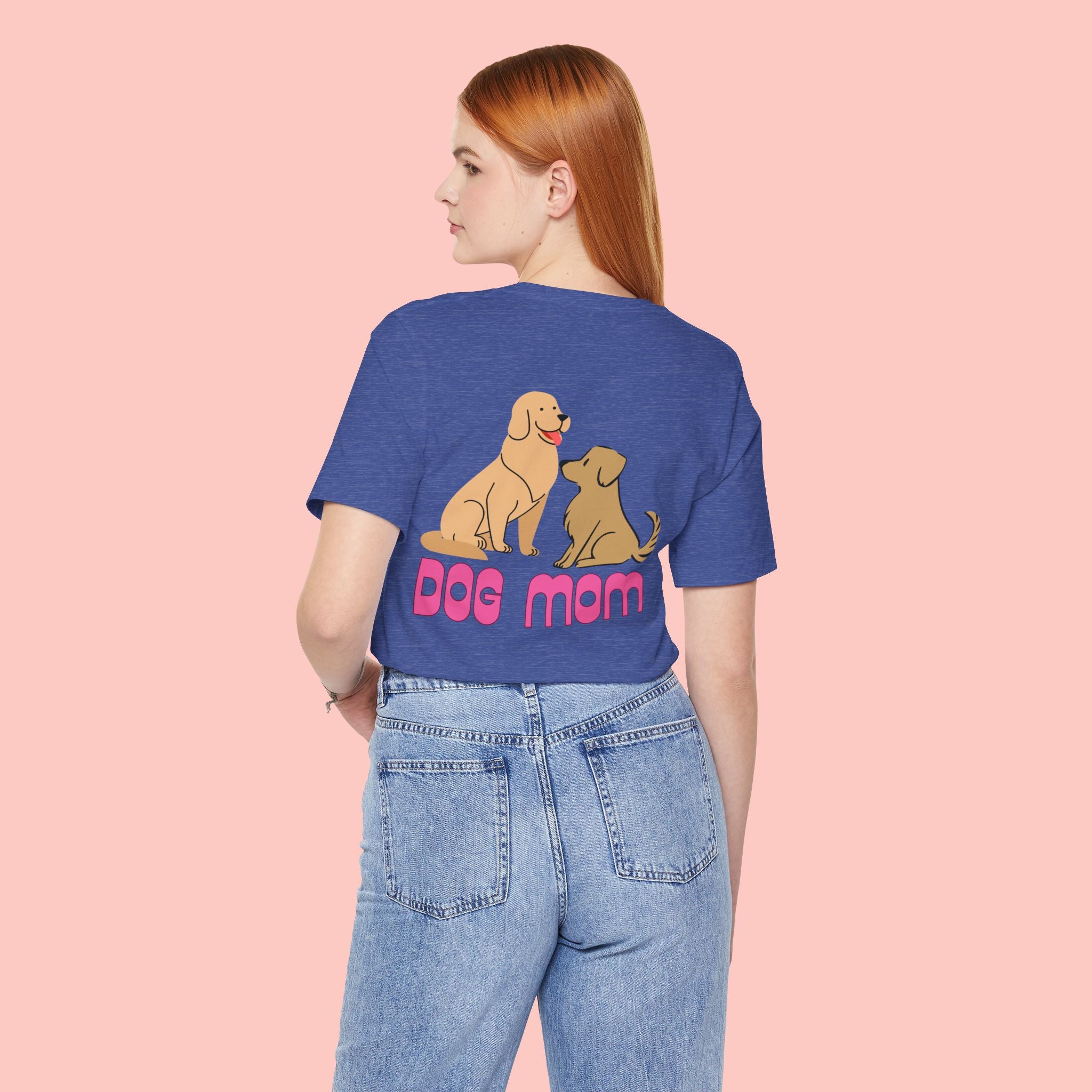 Dog Mom T‑Shirt — Cute Cartoon Dogs Graphic Tee for Pet Moms