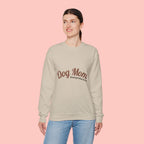 Dog Mom Crewneck Sweatshirt — "Overprotective" Cozy Pet Lover Pullover