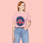 Dog Mama T-Shirt — Cute Paw & Heart Graphic Tee for Dog Lovers
