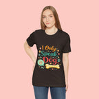 Dog Lover T‑Shirt – "I Only Speak Dog" Cute Paw & Bone Graphic Tee