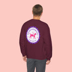 Walking With My Dog Sweatshirt – "Can't Say No" Dog Lover Crewneck
