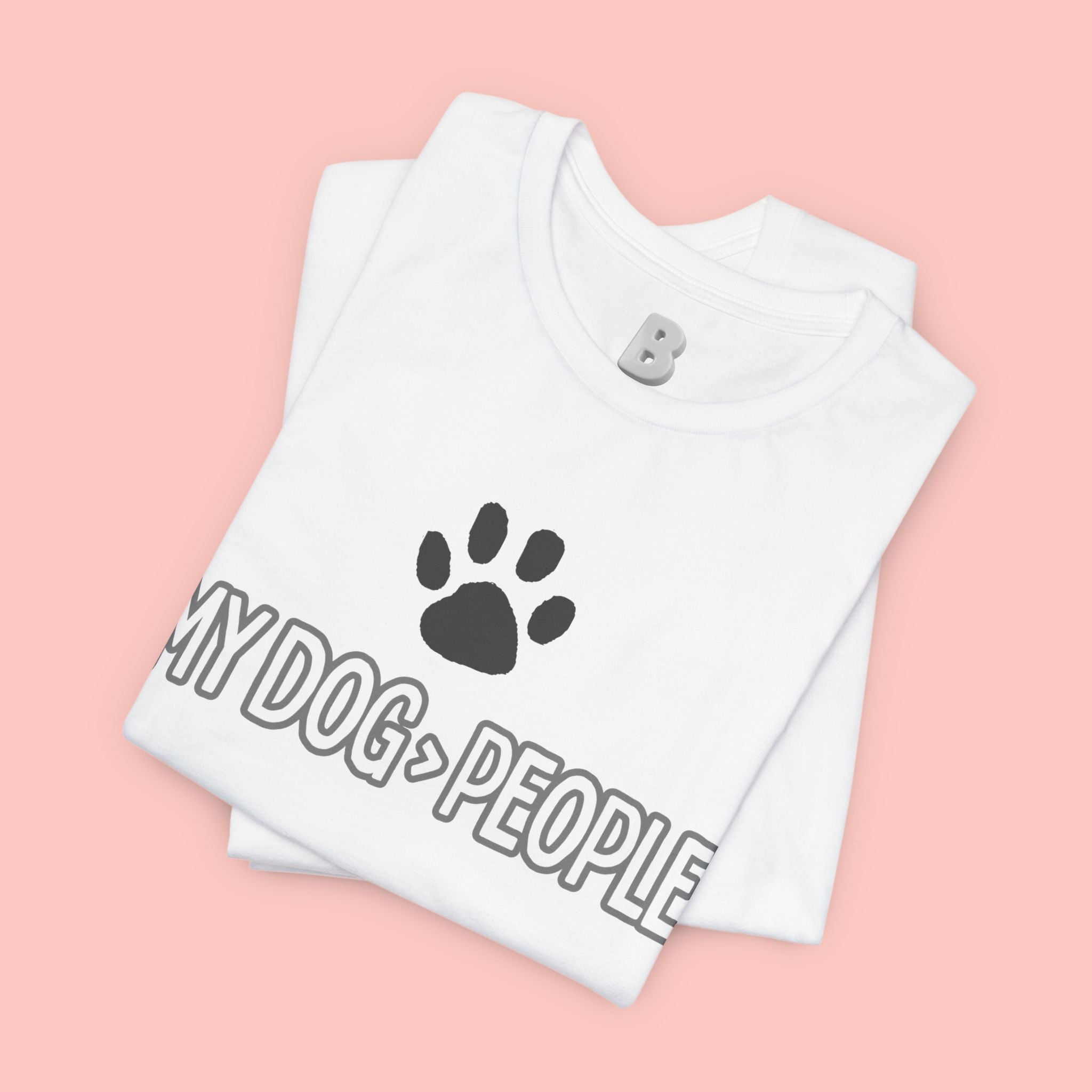 My Dog People T-Shirt — Dog Paw Graphic Tee for Dog Lovers