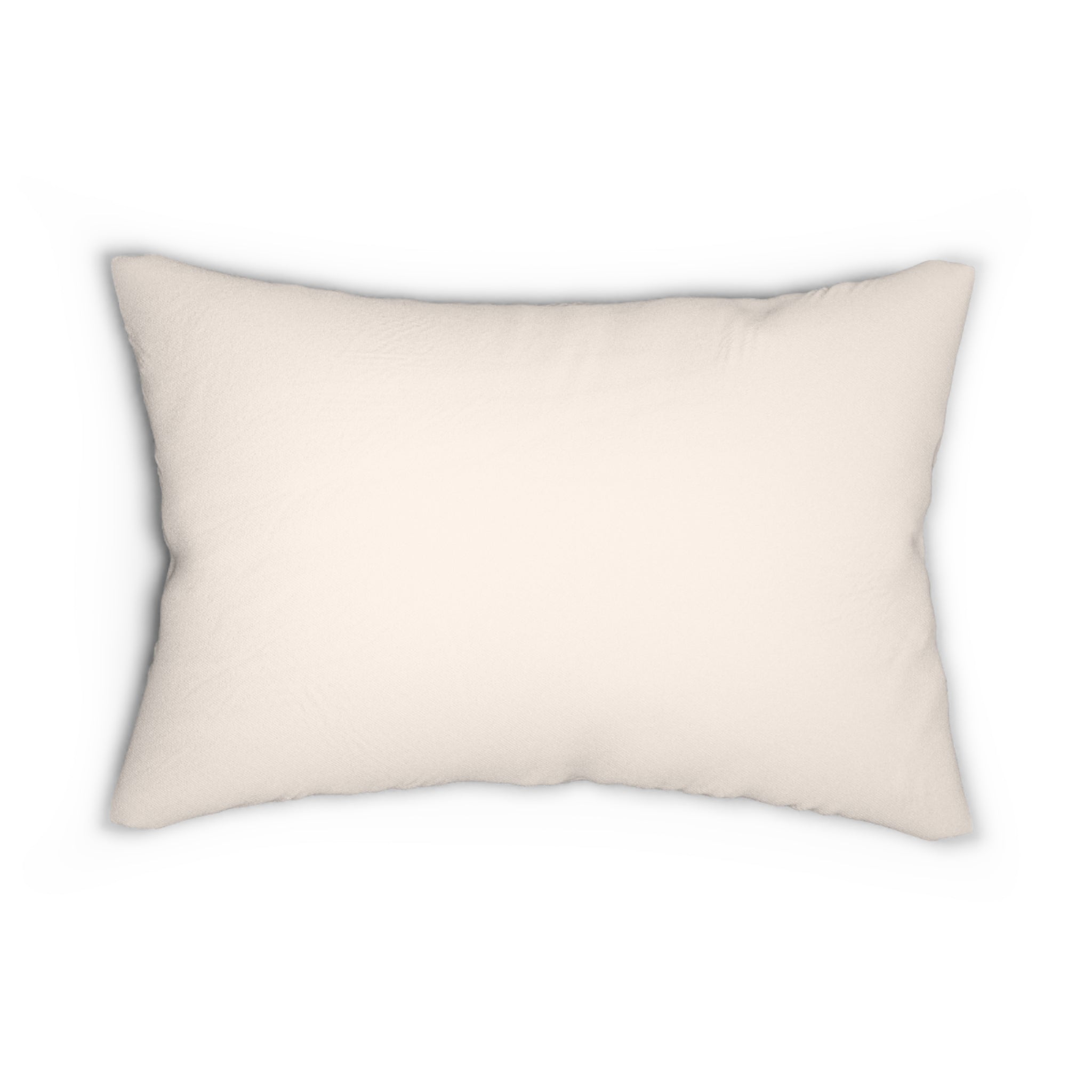 Lumbar Pillow — Cute Reading Puppy Illustration ("Paws, Rested On My Soul")