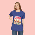 Proud Dog Mom T-Shirt — Cute Corgi & Golden Retriever Floral Tee for Pet Lovers