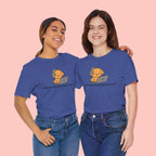 Zoom Meeting Approved Tee — Cute Puppy with Headset Laptop Graphic