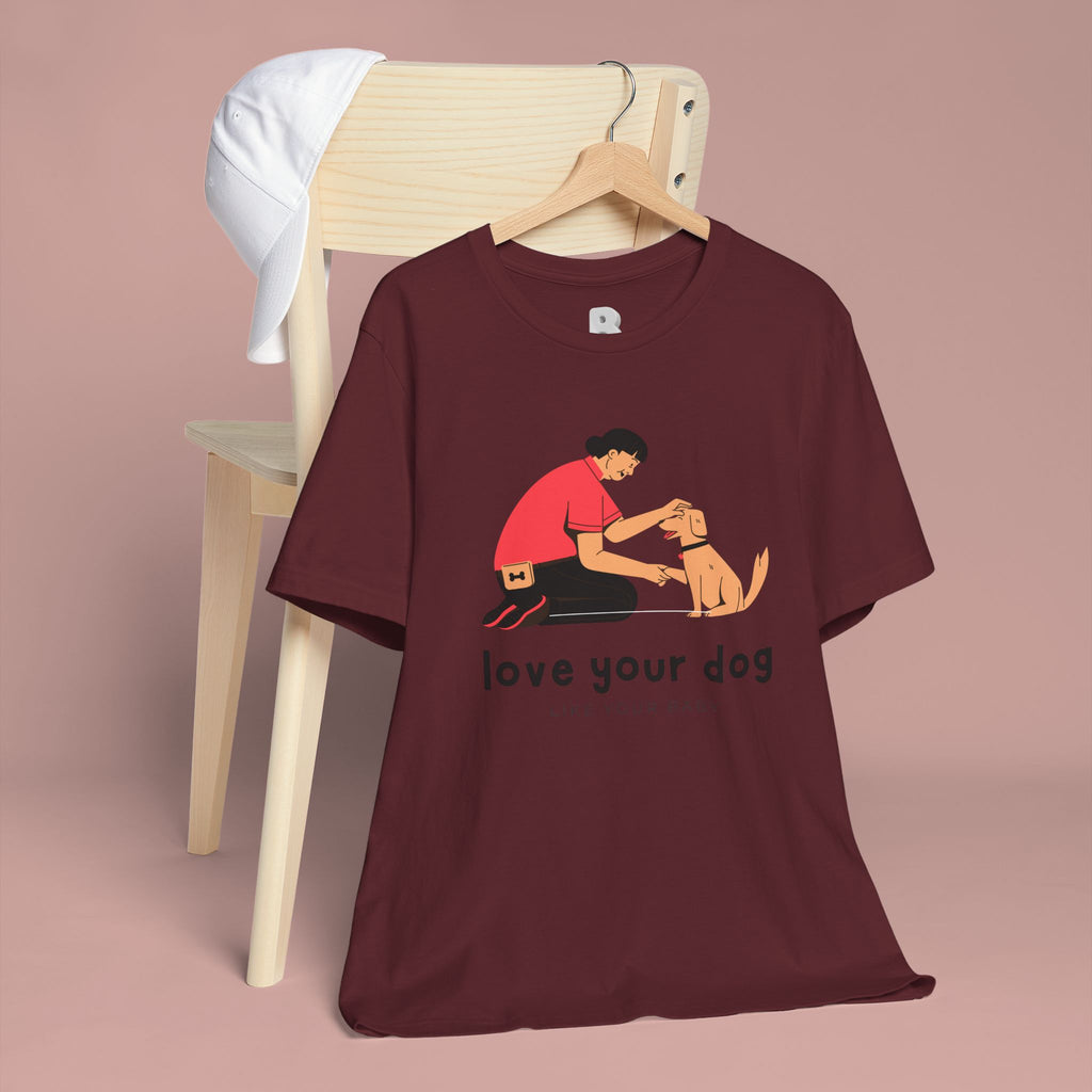 Love Your Dog T-Shirt — Cute Pet Owner Graphic Tee