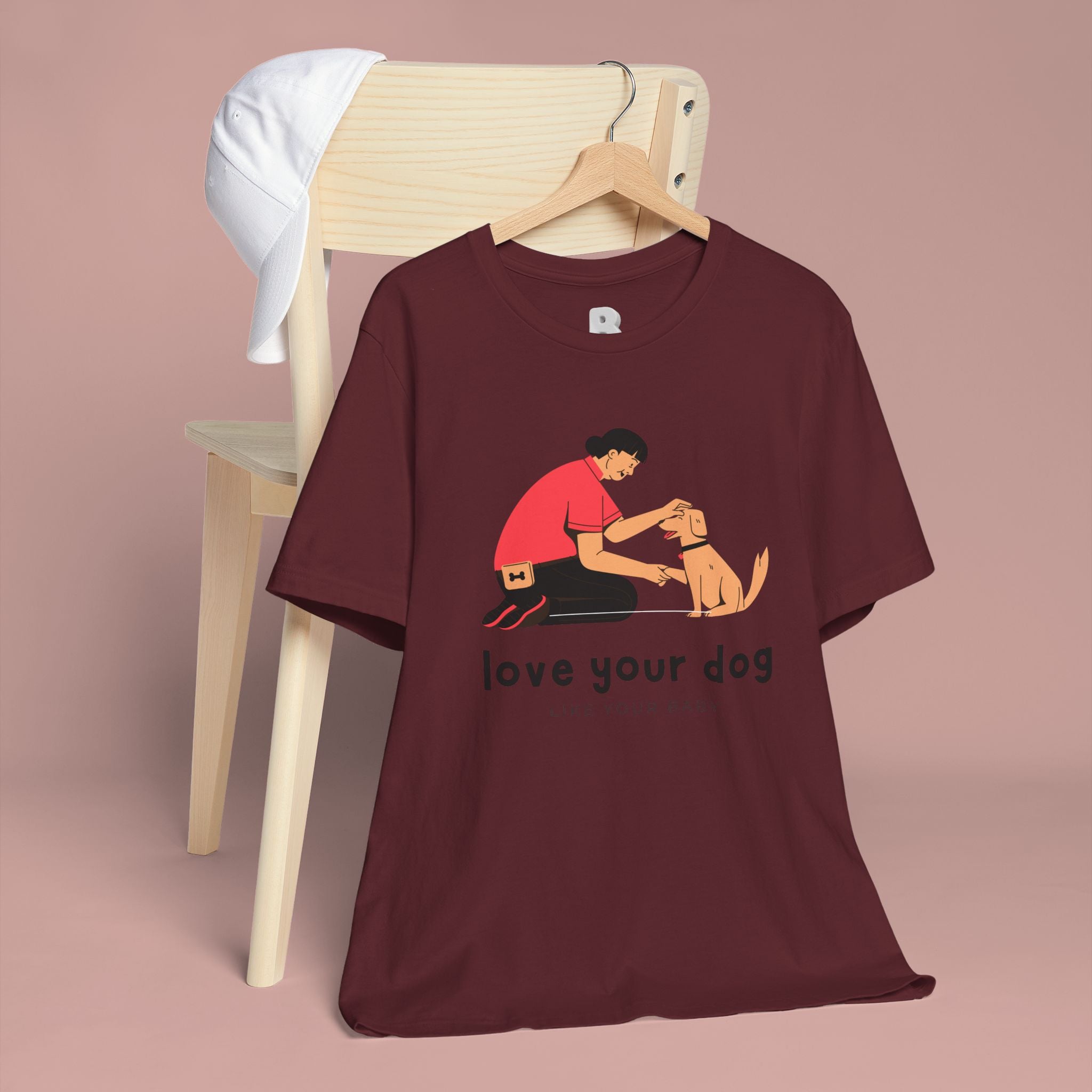 Love Your Dog T-Shirt — Cute Pet Owner Graphic Tee