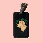 Dog Mama Luggage Tag – Cute Golden Retriever ID Tag for Dog Lovers