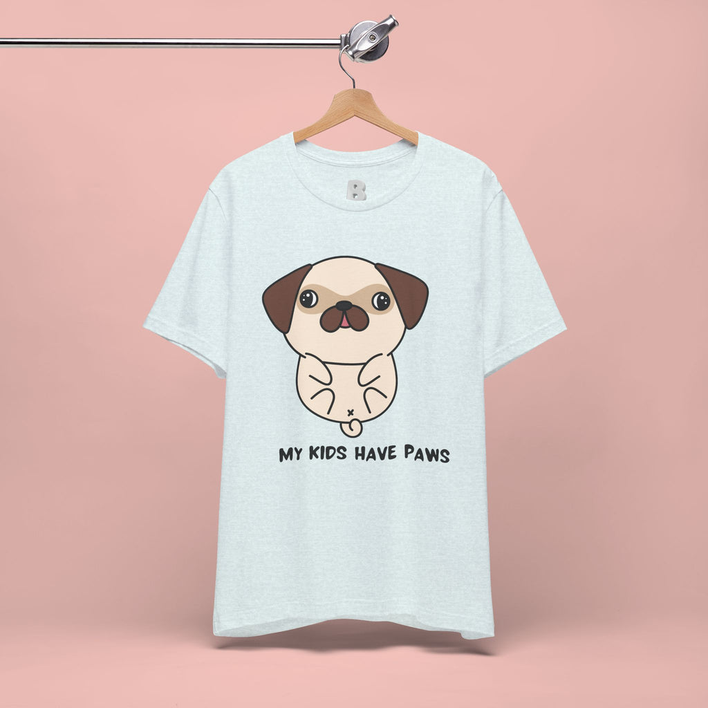 Pug 'My Kids Have Paws' T-Shirt