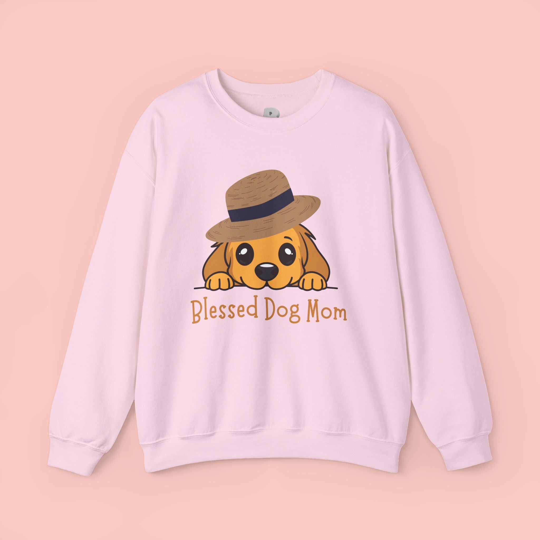 Blessed Dog Mom Sweatshirt — Cute Puppy Mom Crewneck