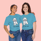 Me & My Dog T-Shirt — Cute Cartoon Puppy Tee for Dog Lovers