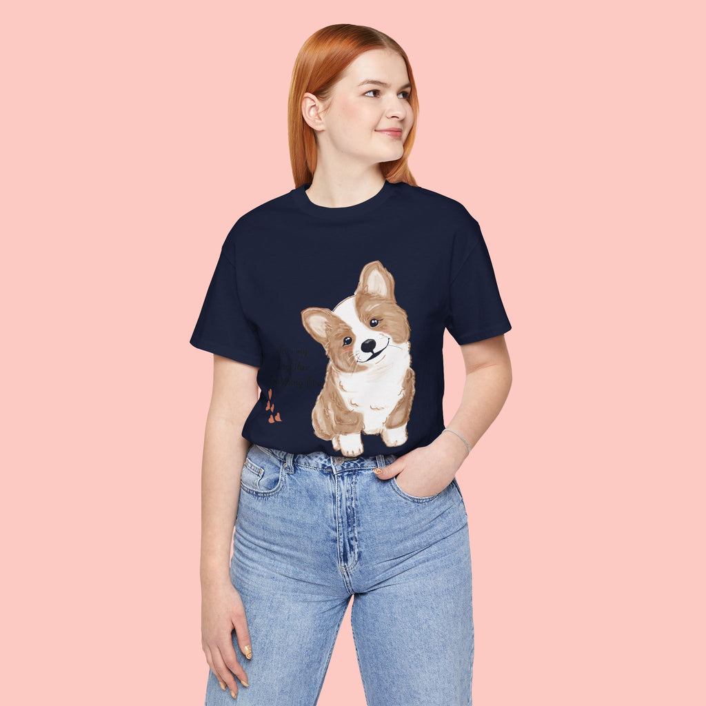 Corgi Love T-Shirt — "This my dog, then everything else" Cute Pet Tee