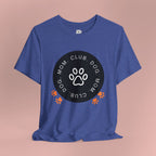 Dog Mom Club T-Shirt — Paw Print Graphic Tee for Pet Lovers