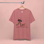 Walk With Your Dog Tee — Cute Dog Walking Graphic T-Shirt
