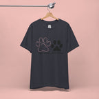 Two Paws, One Mom T-Shirt – Cute Dog Mom Paw Print Tee