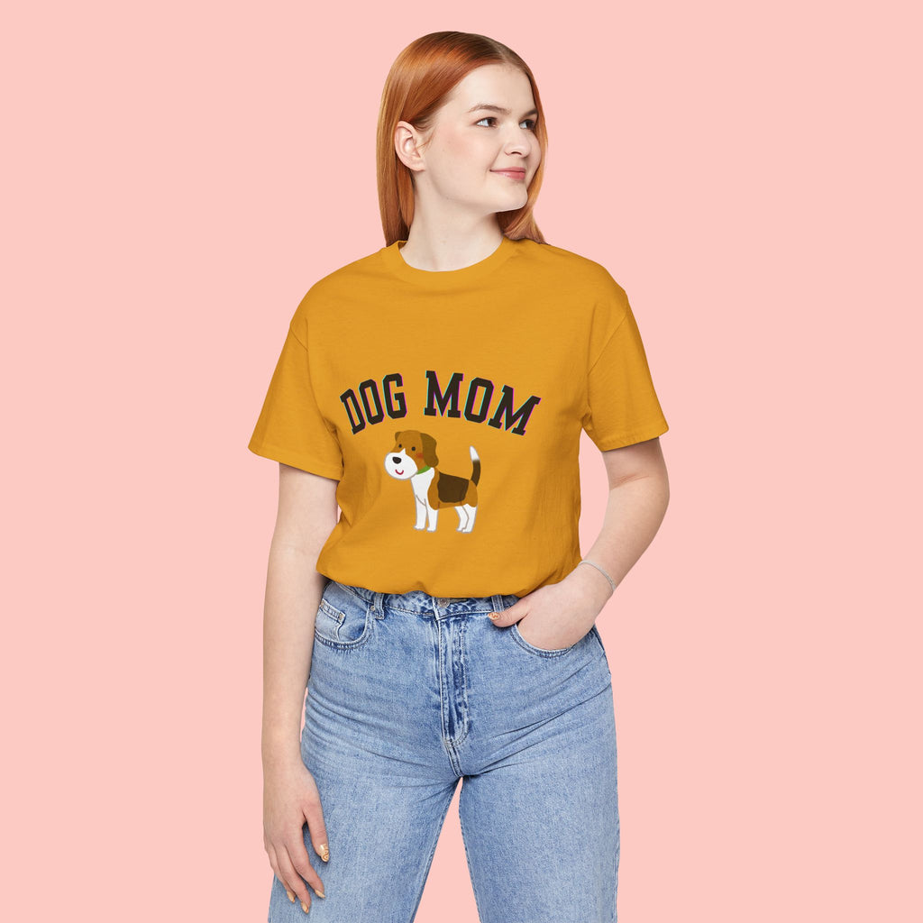 Dog Mom T-Shirt — Cute Beagle Graphic Tee for Dog Lovers