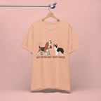 My Dog > My Bad Days T‑Shirt — Cute Beagle & Corgi Graphic Tee for Dog Lovers