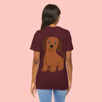 Dachshund Graphic Tee - Cute Brown Sausage Dog T-Shirt