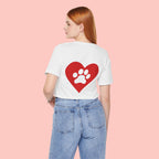 Pet Lover Heart Paw T-Shirt