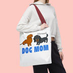 Dog Mom Tote Bag — Blessed Dachshund Design