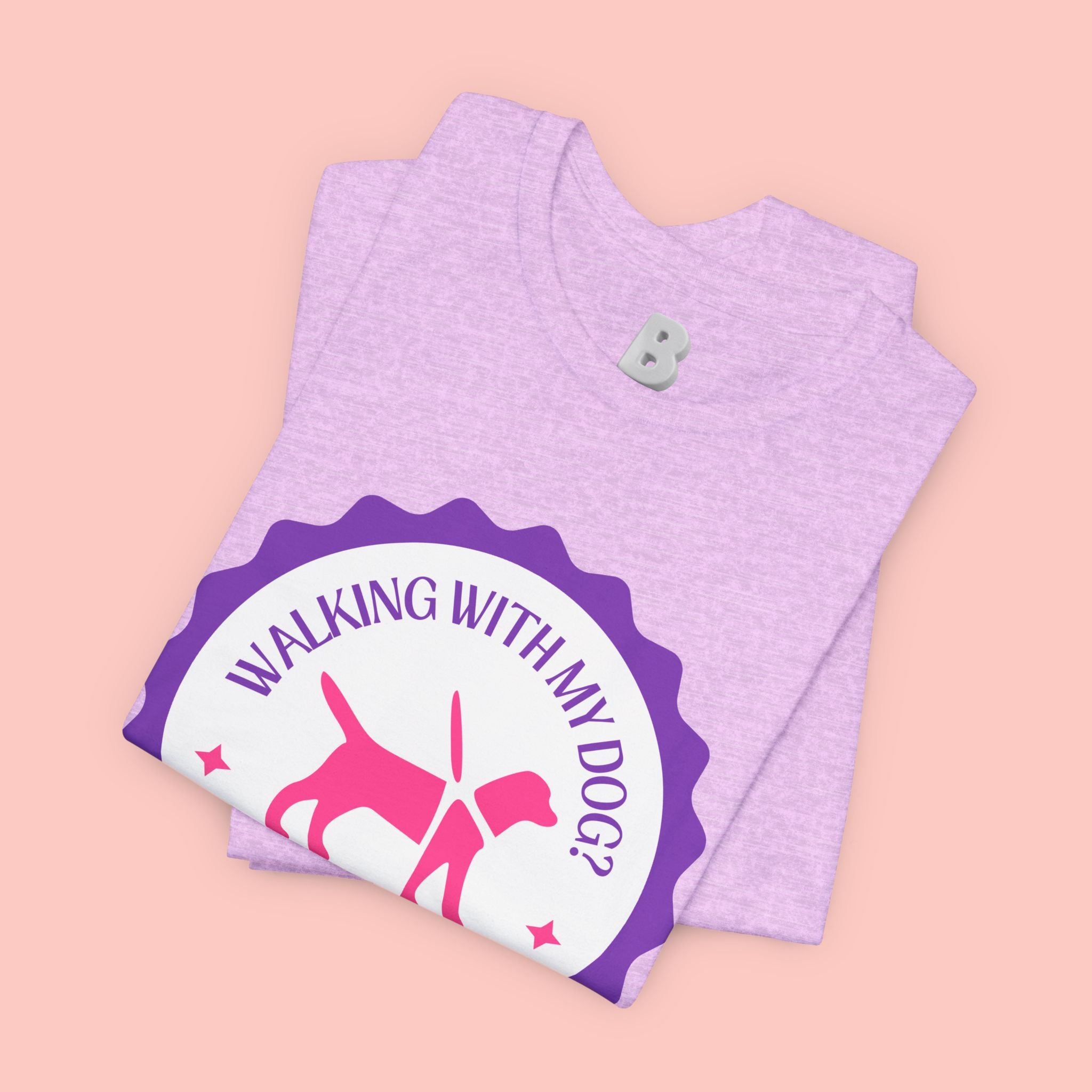 Walking With My Dogs T‑Shirt — "Can't Say No" Dog Lover Tee