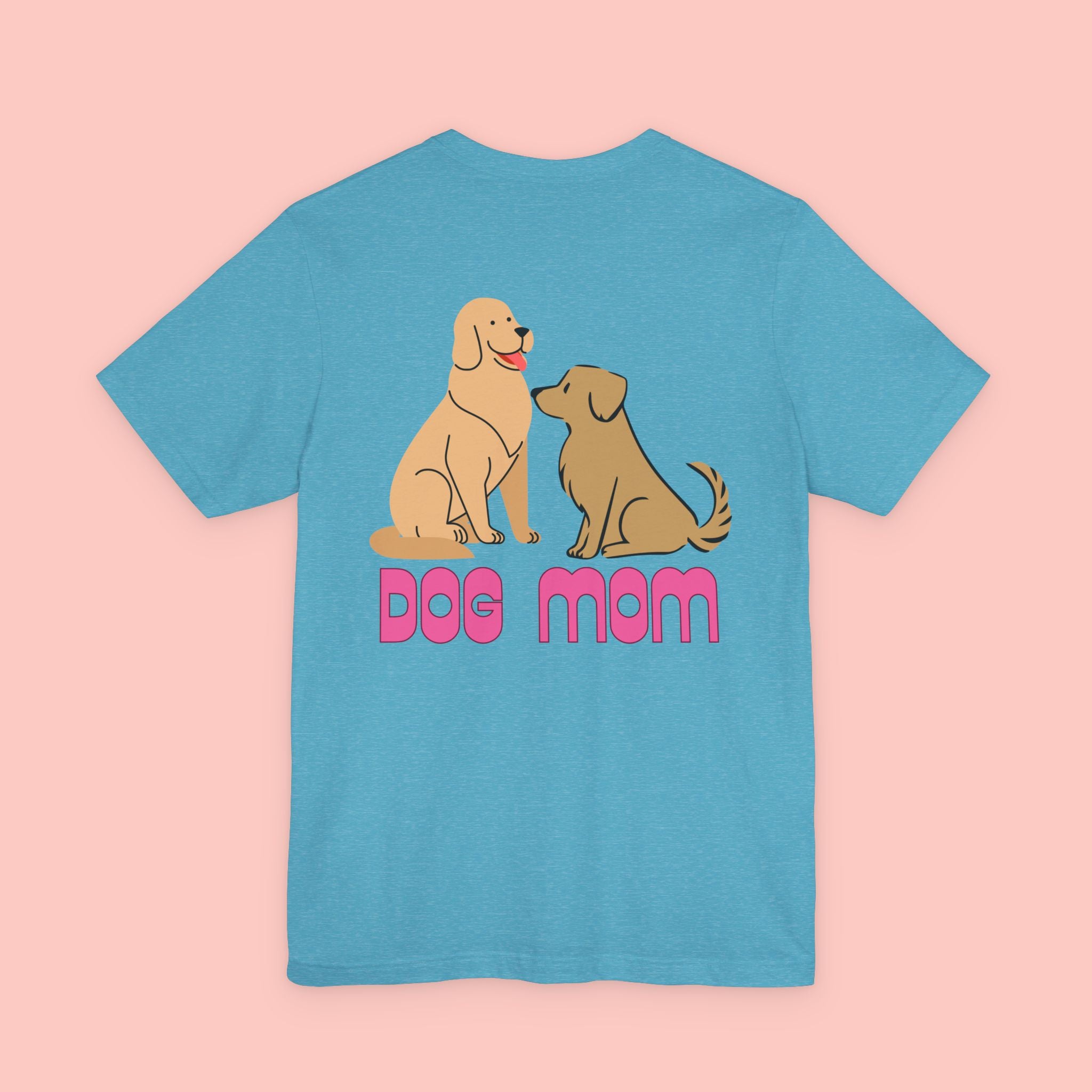 Dog Mom T‑Shirt — Cute Cartoon Dogs Graphic Tee for Pet Moms