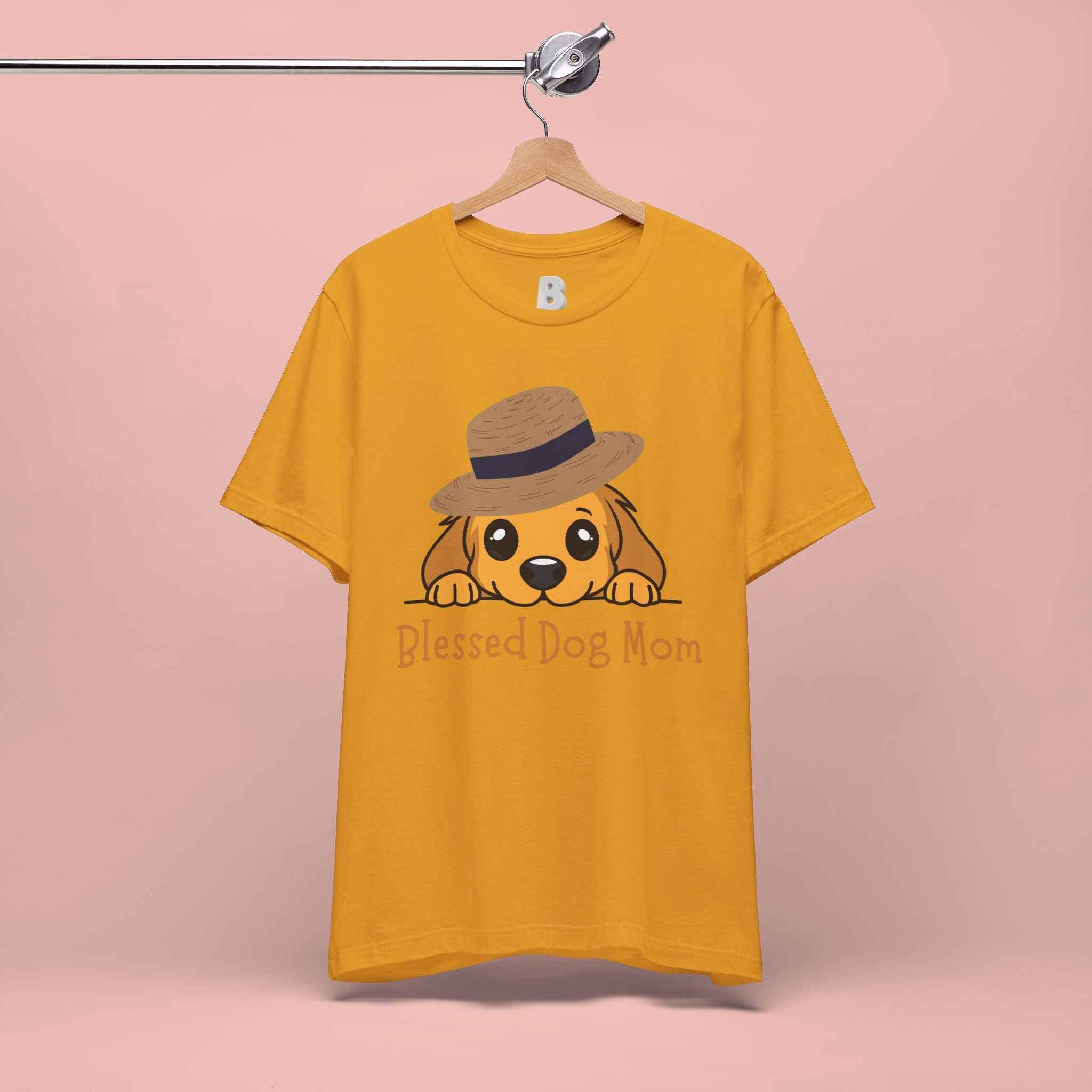 Blessed Dog Mom T-Shirt — Cute Puppy Graphic Tee for Dog Lovers